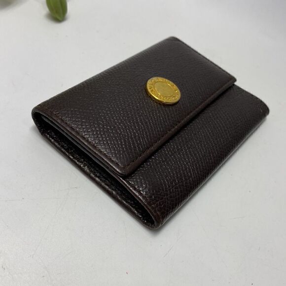 BVLGARI Leather Key Wallet Brown - Picture 3 of 10